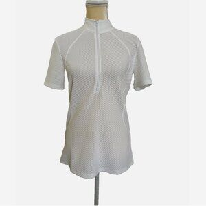 FITS White Show Shirt NWOT Medium